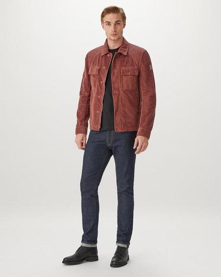 Chemise Belstaff Homme Rake Rouge France ZW0735469